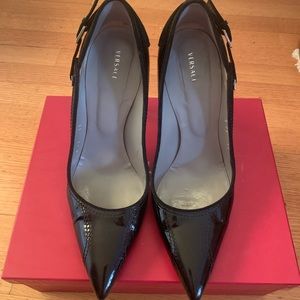 Authentic Patent Leather Versace Heels size 41